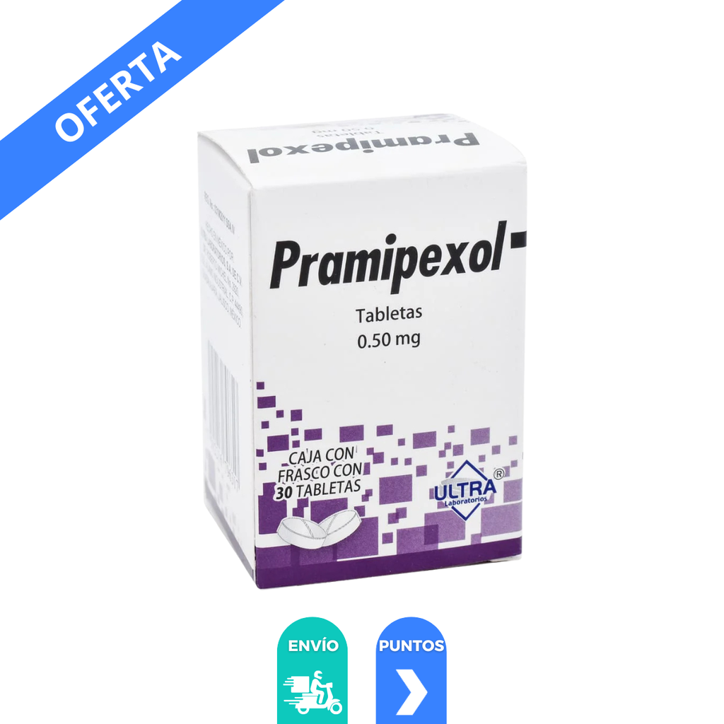 PRAMIPEXOL 0.5 MG C/30 TAB LAB ULTRA