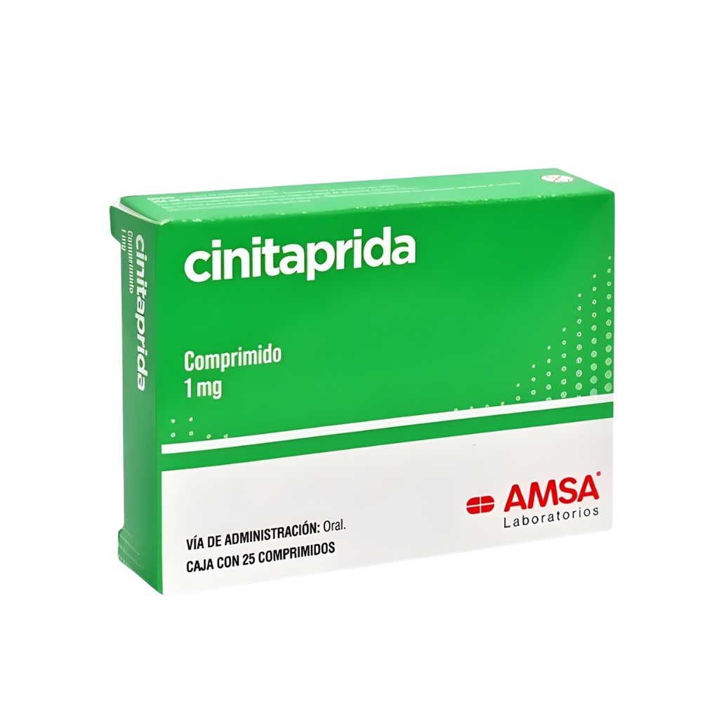 CINITAPRIDA 1 MG C/25 COMPRIMIDOS LAB AMSA
