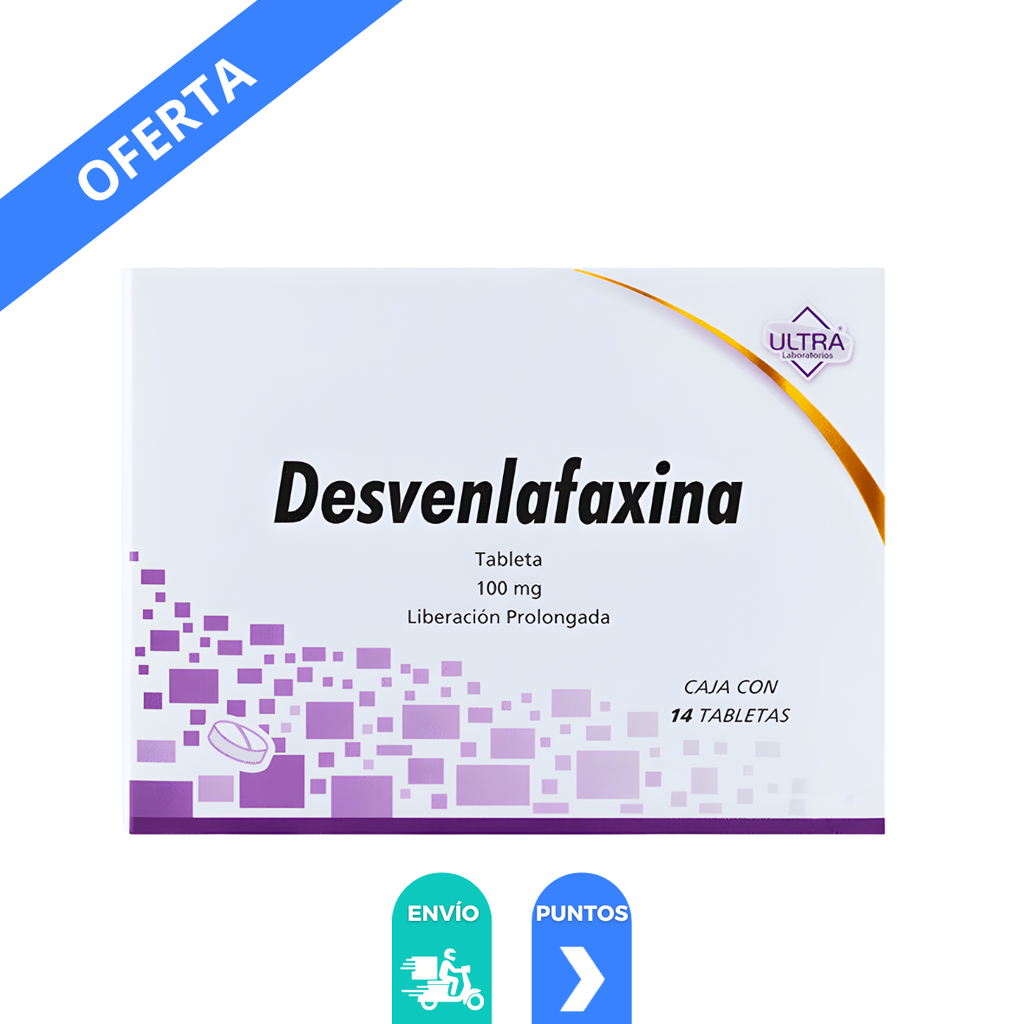 [4830] DESVENLAFAXINA 100 MG C/14 TAB LP LAB ULTRA