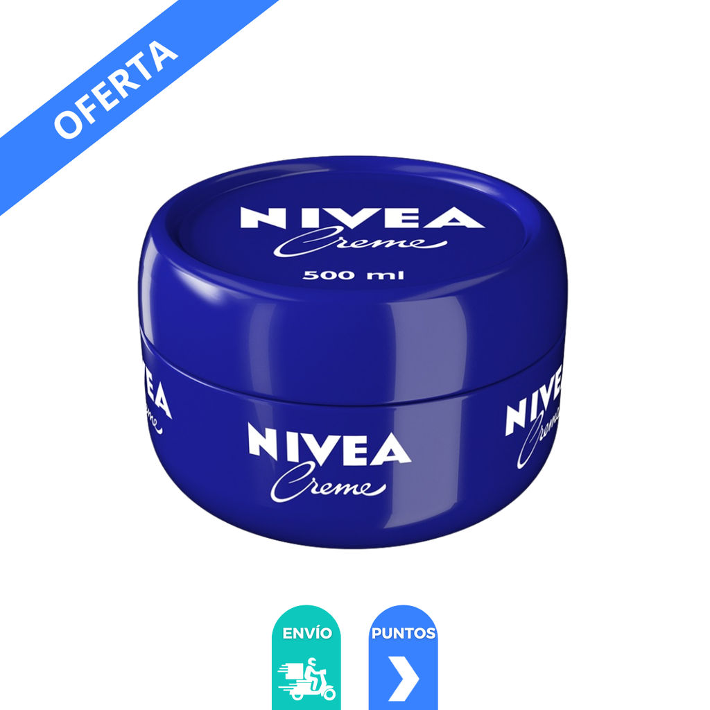 CREMA NIVEA 500 ML TARRO GRANDE BDF