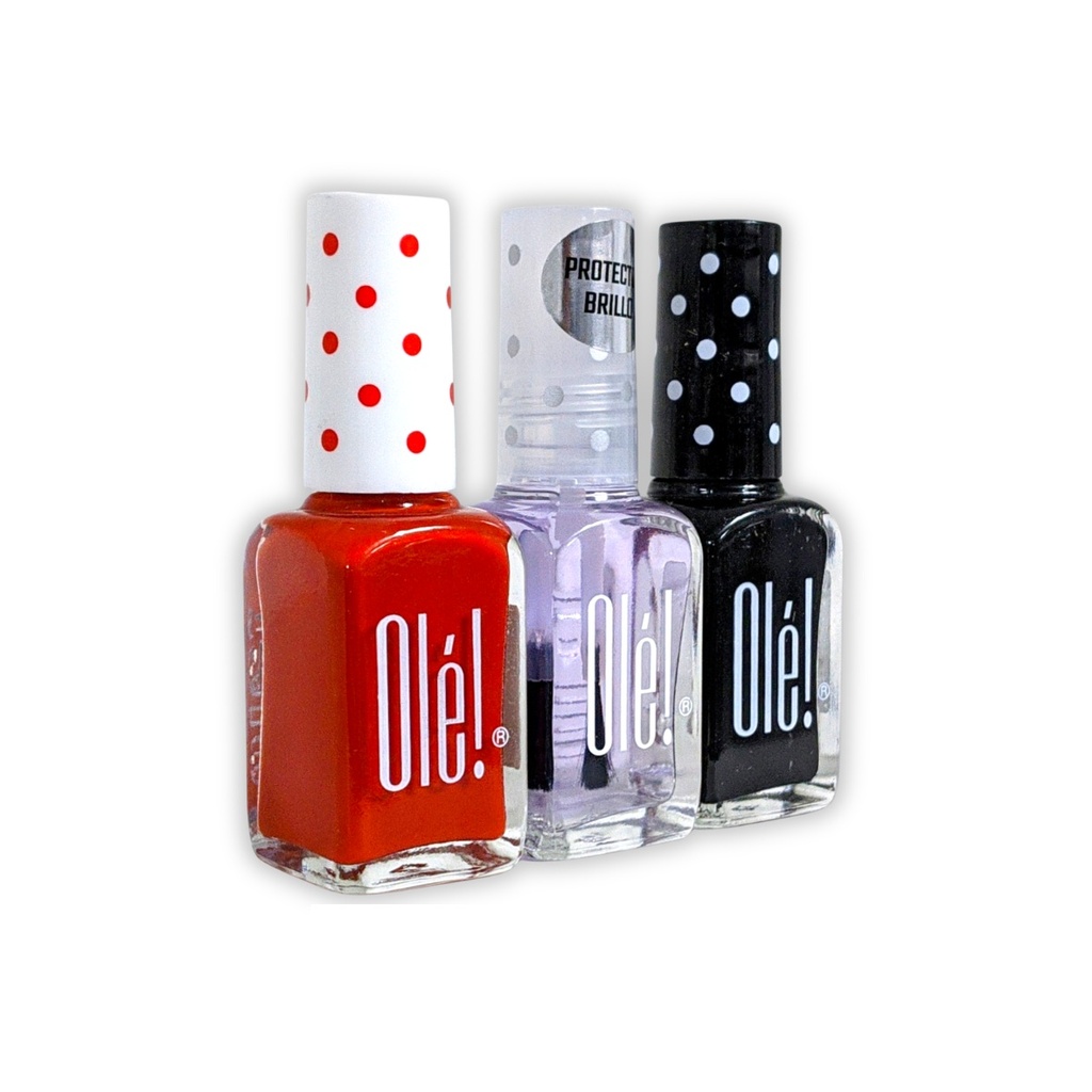 ESMALTE PARA UÑAS 13 ML COLOR VARIADO OLE