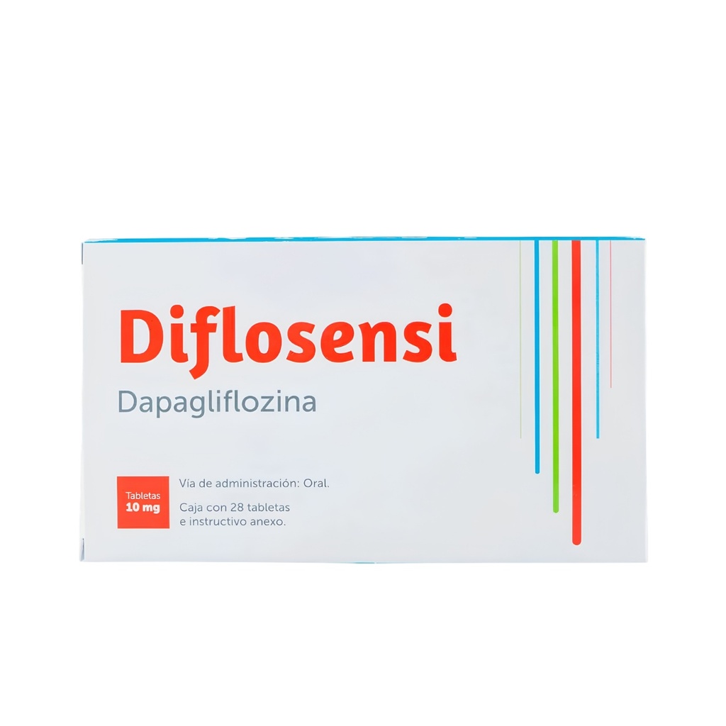 DAPAGLIFLOZINA 10 MG C/28 TAB DIFLOSENSI LAB JAYOR