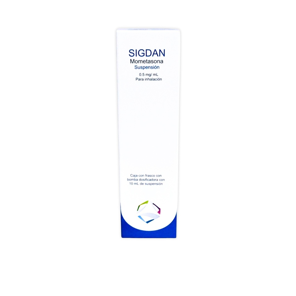 MOMETASONA SUSP P/INHALACION 0.05% C/10 ML SIGDAN (0.5 MG/ML) LAB DANKEL