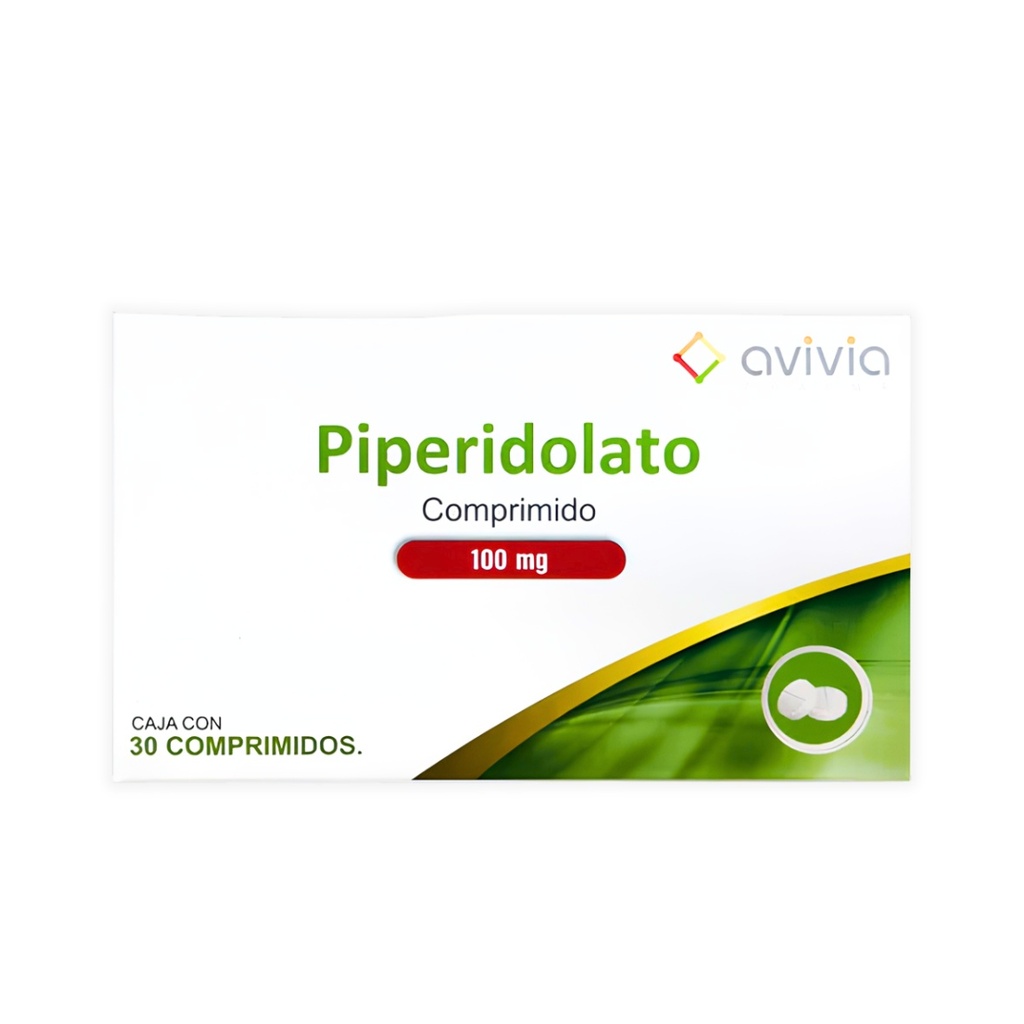 PIPERIDOLATO 100 MG C/30 COMPRIMIDOS LAB AVIVIA