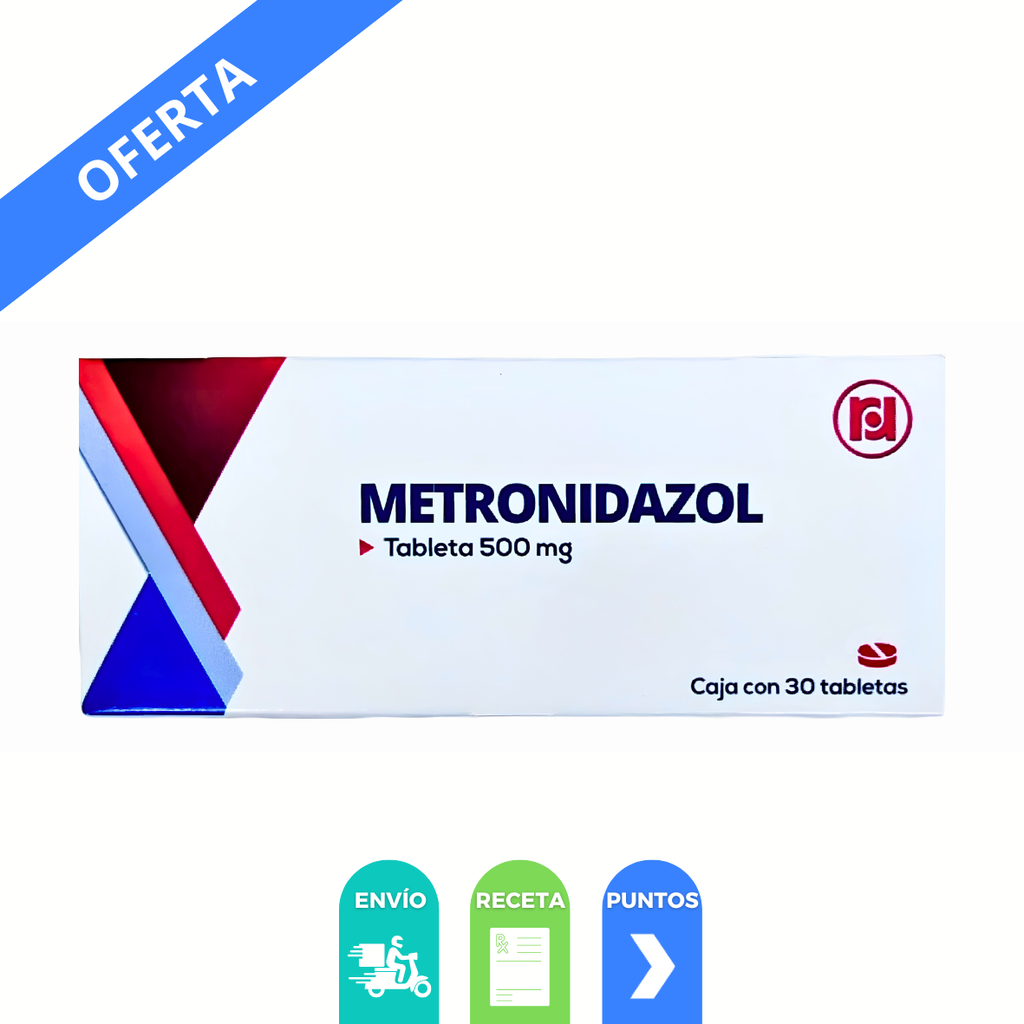 METRONIDAZOL 500 MG C/30 TAB LAB RANDALL