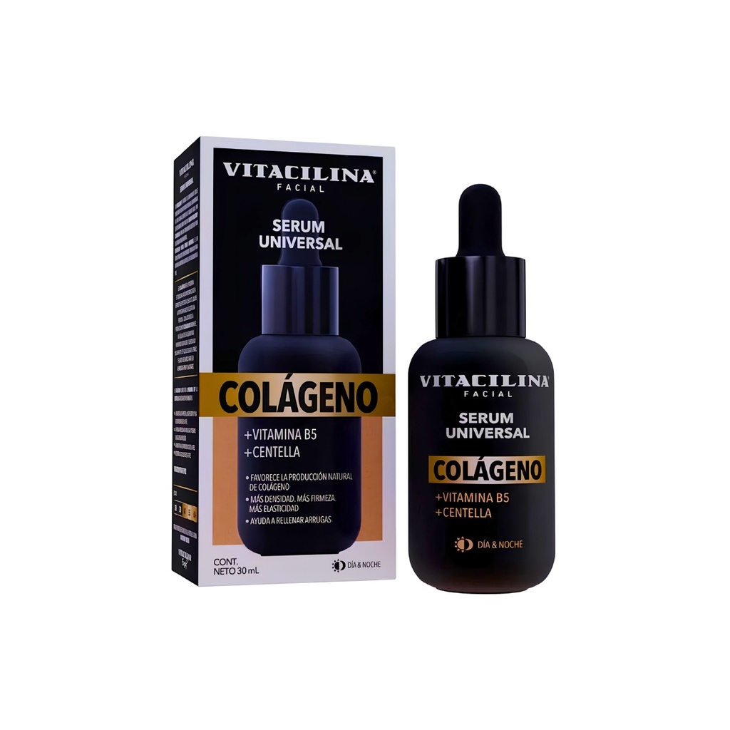 [4867] VITACILINA FACIAL SERUM UNIVERSAL C/30 ML COLAGENO VITAMINA B5 CENTELLA LAB KSK