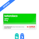 KETOROLACO 30 MG C/4 TAB SUBLINGUAL LAB AMSA