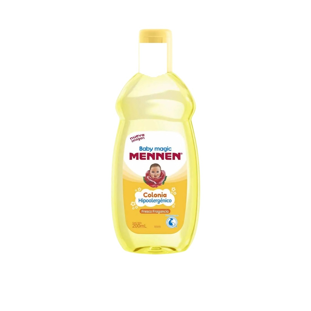 COLONIA HIPOALERGENICA MENNEN 200 ML FRESCA FRAGANCIA PALMOLIVE