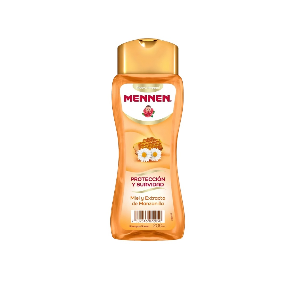 SHAMPOO SUAVE MENNEN 200 ML MIEL MANZANILLA PALMOLIVE