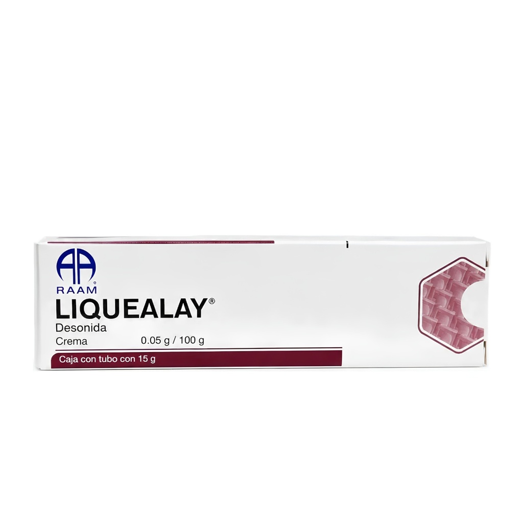DESONIDA CREMA 0.05 G/100 G TUBO C/15 G LIQUEALAY LAB RAAM