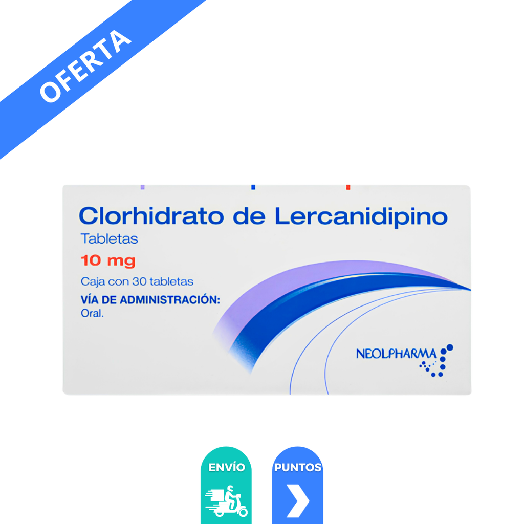 [4877] LERCANIDIPINO 10 MG C/30 TAB LAB NEOLPHARMA