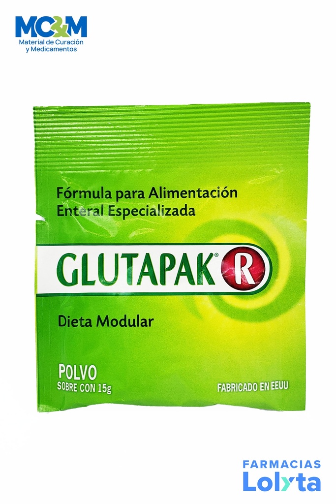 GLUTAPAK R POLVO C/15 G GLUTAMINA LACTOBACILLUS REUTERI LAB VICTUS