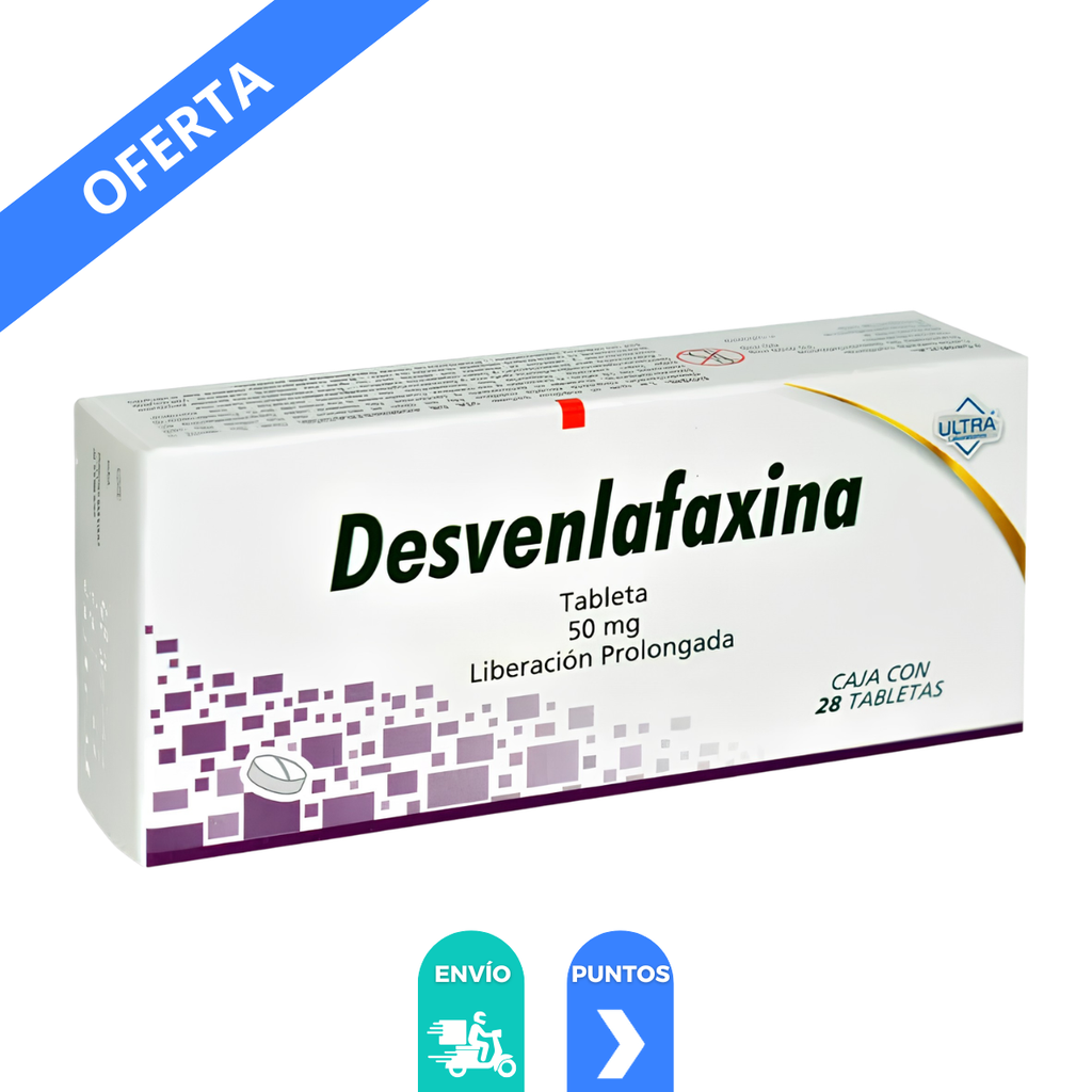 [4879] DESVENLAFAXINA 50 MG C/28 TAB LP LAB ULTRA