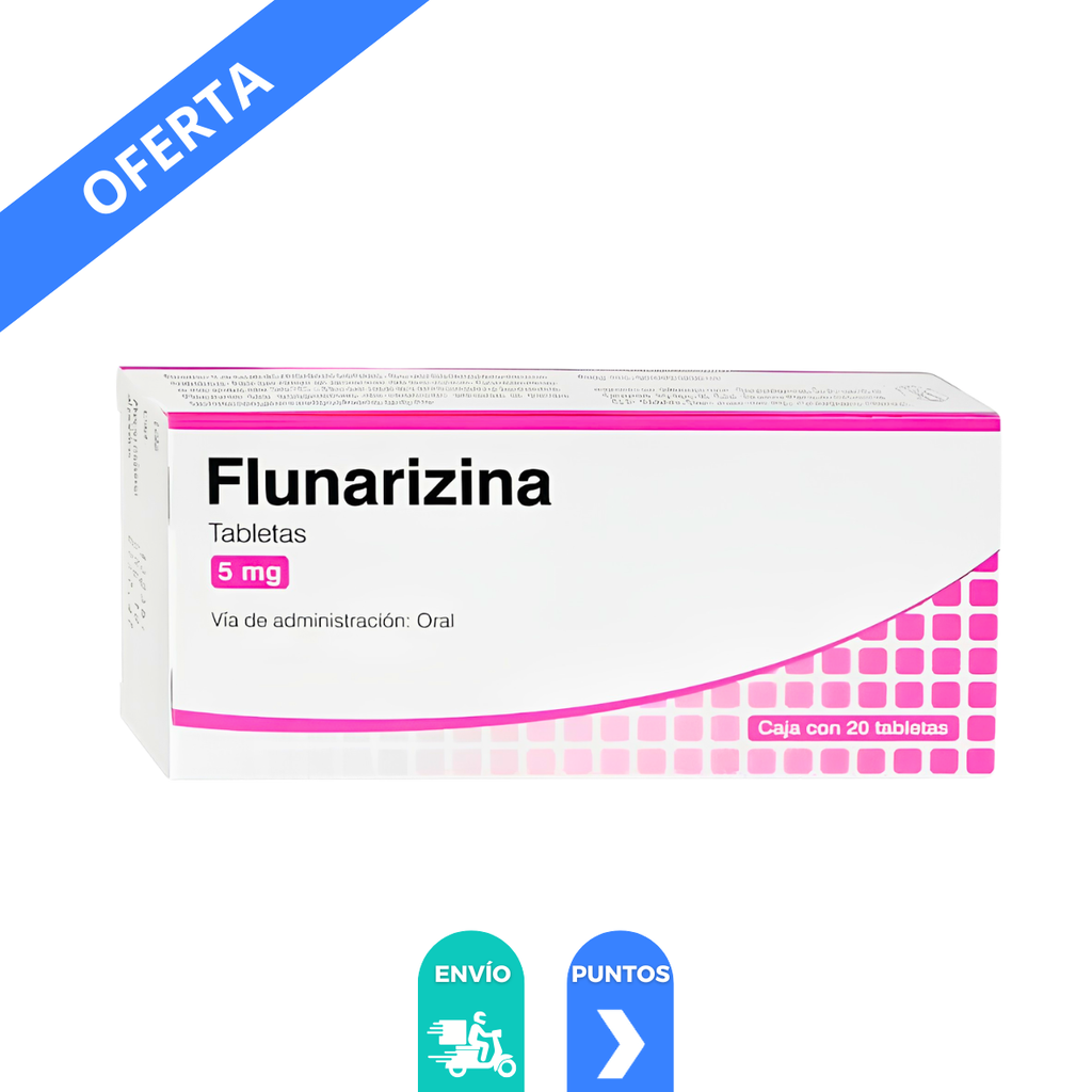[4884] FLUNARIZINA 5 MG C/20 TAB LAB ATLANTIS