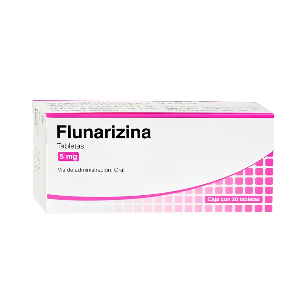 FLUNARIZINA 5 MG C/20 TAB LAB ATLANTIS