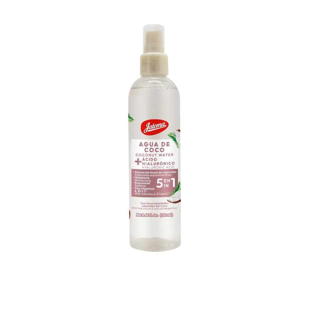 AGUA DE COCO 250 ML TONICO FACIAL LAB JALOMA