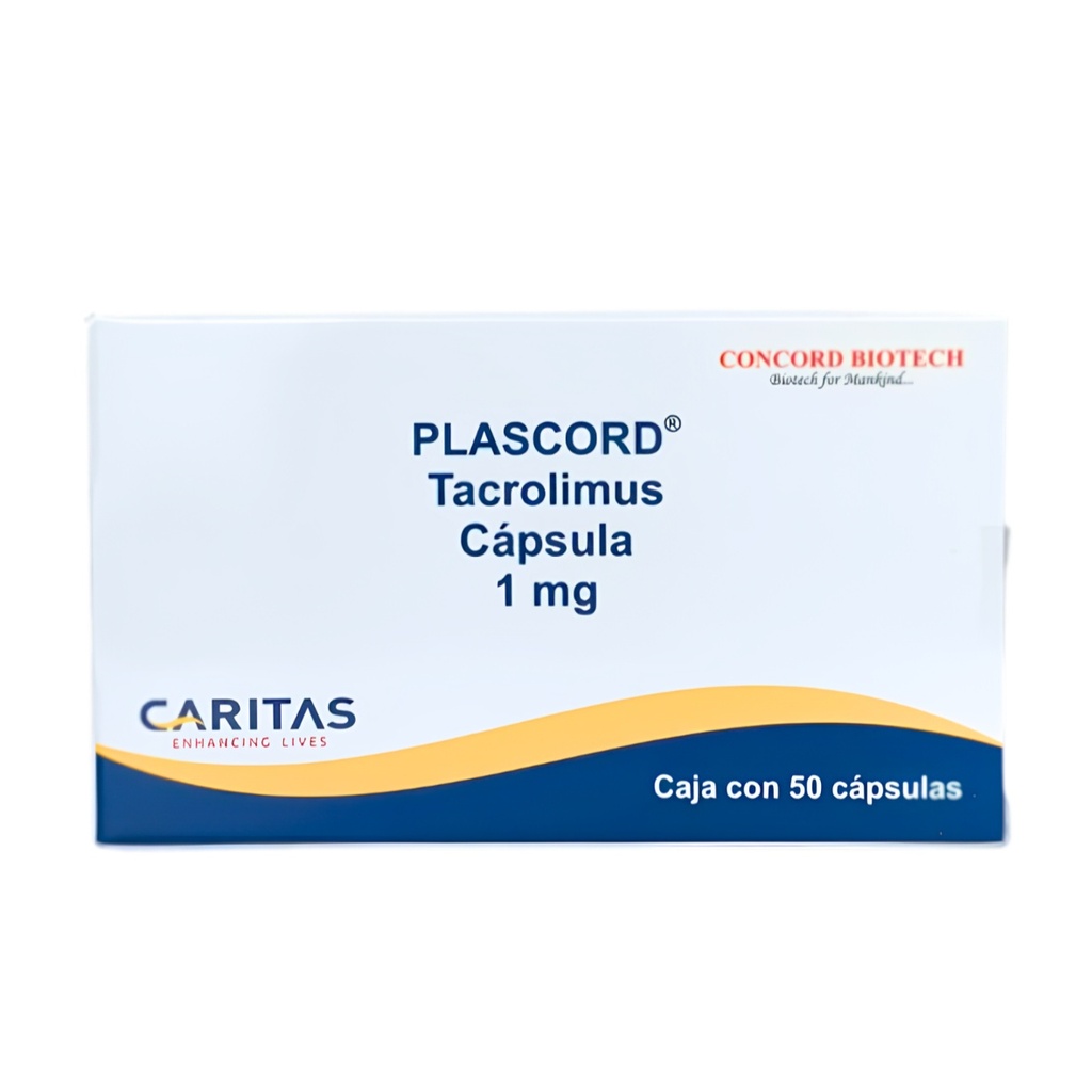 TACROLIMUS 1 MG C/100 CAP PLASCORD LAB CONCORD BIOTECH