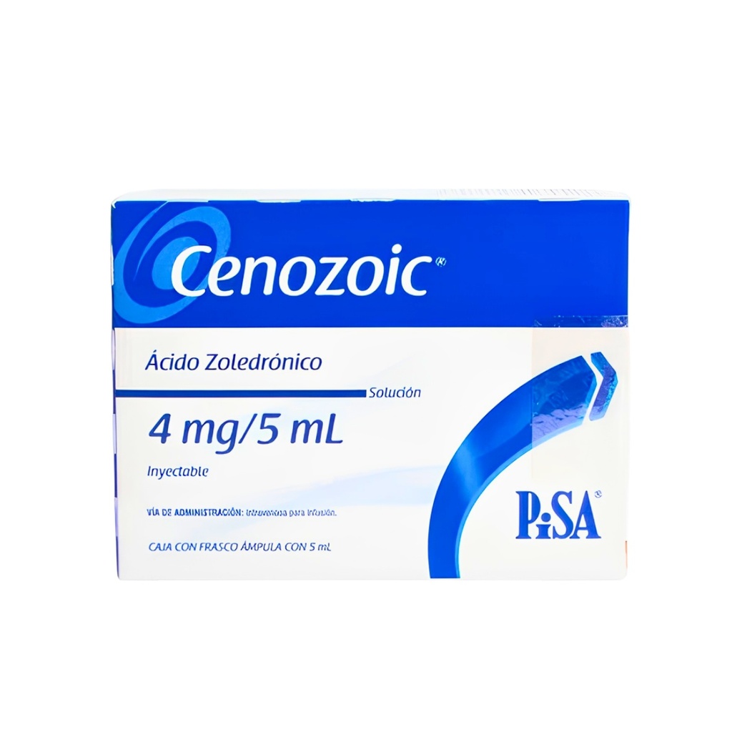ACIDO ZOLEDRONICO SOL INY 4MG/5ML CENOZOIC LAB PISA