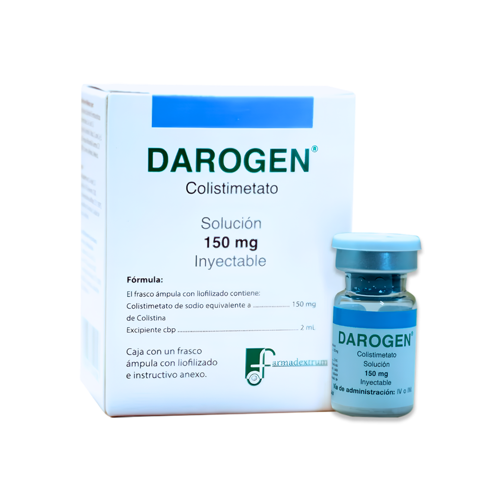 COLISTIMETATO DE SODIO  SOL INY 150 MG DAROGEN LAB FARMADEXTRUM