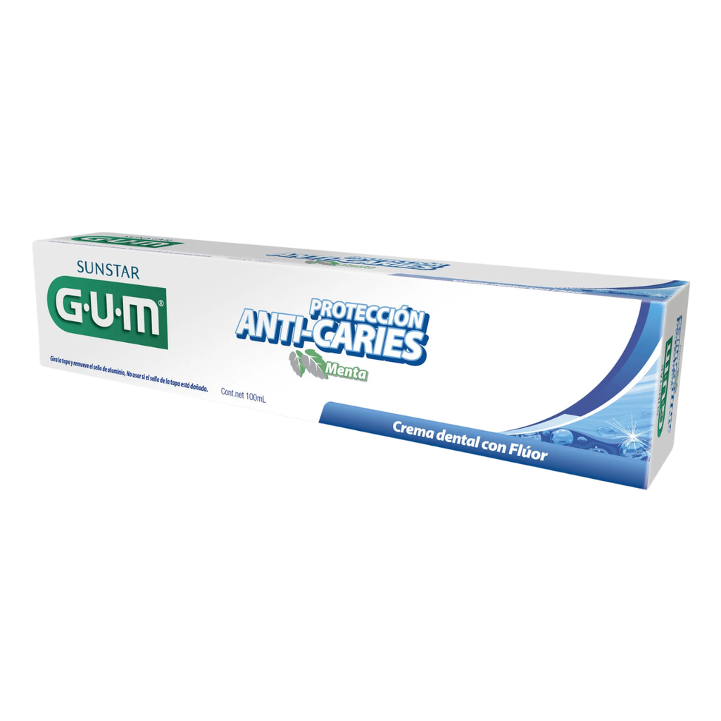 [4920] CREMA DENTAL CON FLUOR ANTI CARIES C/100 ML GUM SUNSTAR