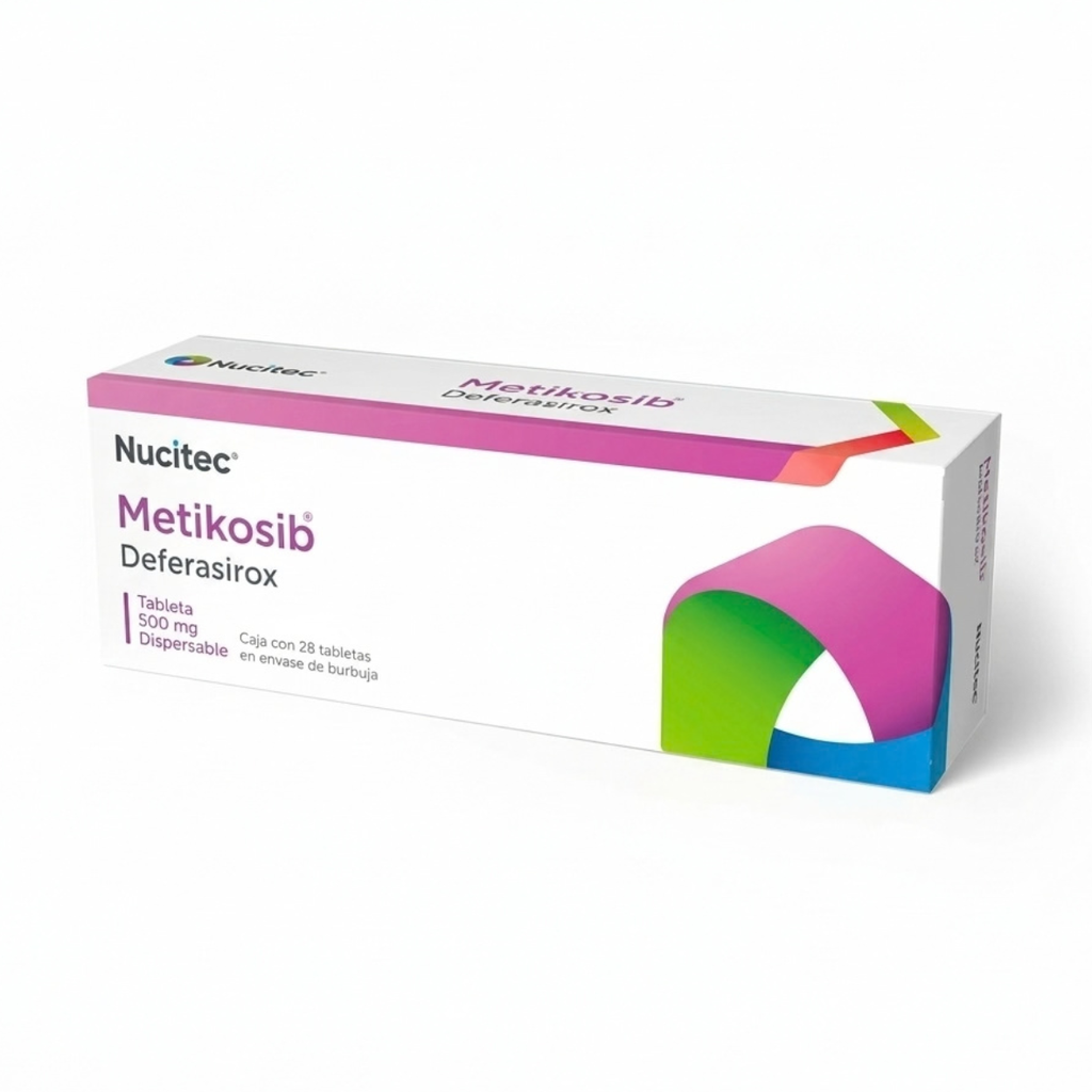 [4923] DEFERASIROX 500 MG C/28 TAB METIKOSIB LAB NUCITEC