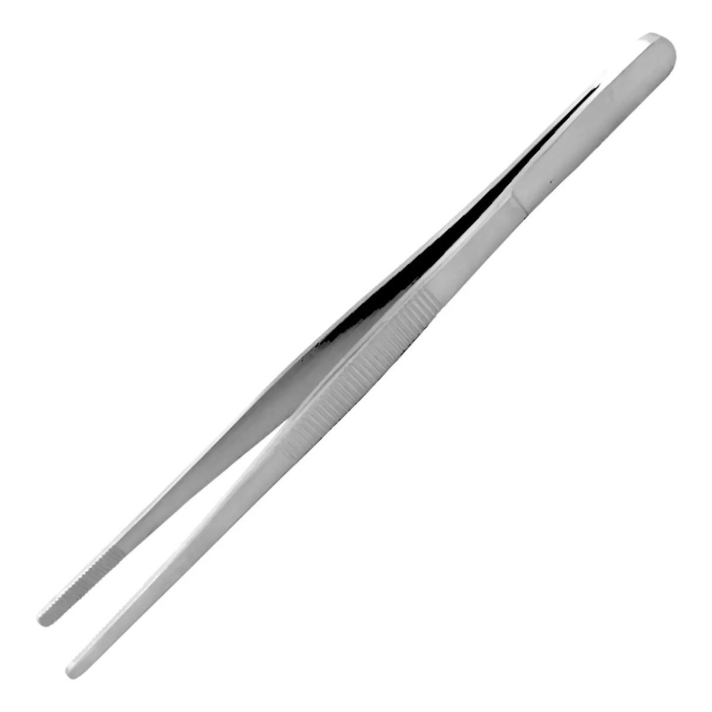 [654] PINZA DE DISECCION CON DIENTES DE 14 CM HOME CARE
