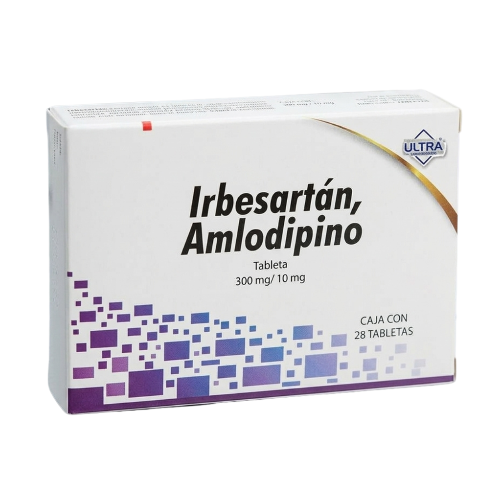 [4588] IRBESARTAN AMLODIPINO 300/100 MG C/14 TAB LAB ULTRA