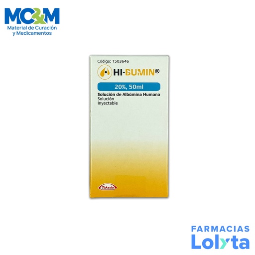 [53] ALBUMINA HUMANA 20% SOL INY 10G/50ML
