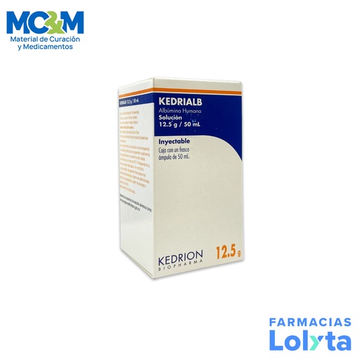 [54] ALBUMINA HUMANA 25% SOL INY 12.5G/50ML