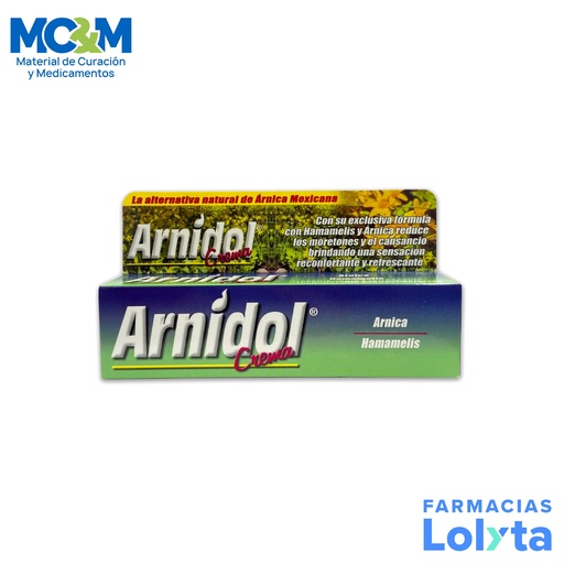 [100] ARNIDOL CREMA C/35 G ARNICA HAMAMELIS LAB BIO SALUD