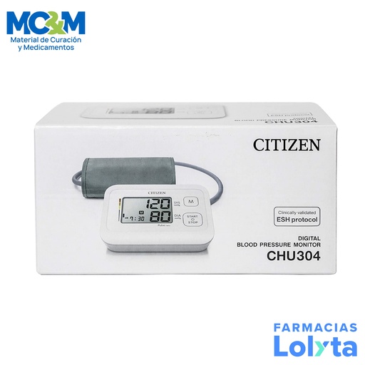 [121] BAUMANOMETRO DIGITAL DE BRAZO AUTOMATICO CHU304 CITIZEN