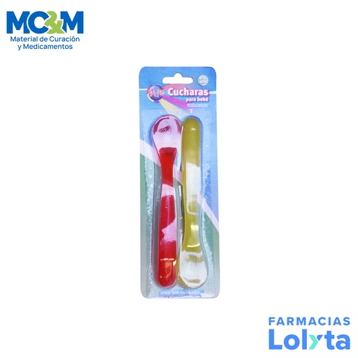 [292] CUCHARAS PARA BEBE C/2 PZAS BON DE MEXICO