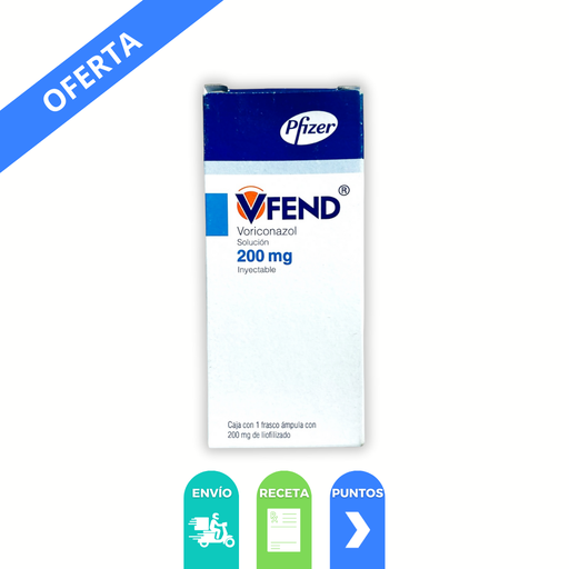 [434] VFEND SOL INY 200 MG VORICONAZOL LAB PFIZER