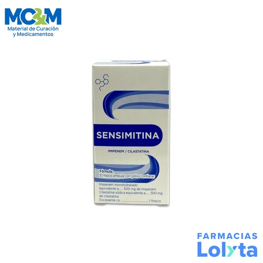 [477] IMIPENEM/CILASTATINA SOL INY 500MG/500MG SENSIMITINA LAB JAYOR