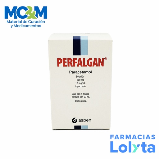 [698] PERFALGAN SOL INY 500 MG/50 ML PARACETAMOL LAB ASPEN