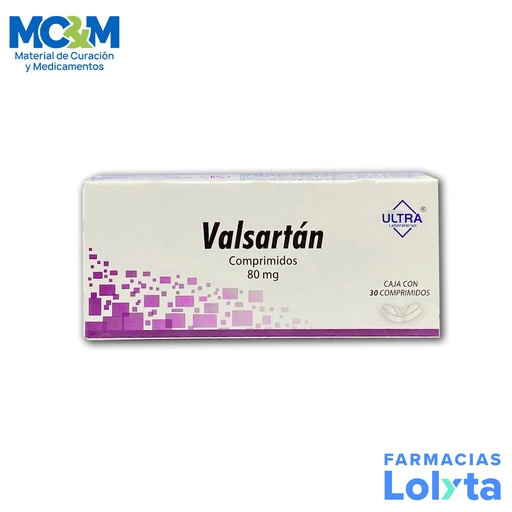 [938] VALSARTAN 80 MG C/30 CPR LAB ULTRA