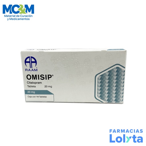 [1023] CITALOPRAM 20 MG C/14 TAB OMISIP LAB RAAM