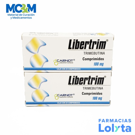 [1157] LIBERTRIM 100 MG C/20 COMPR TRIMEBUTINA LAB CARNOT