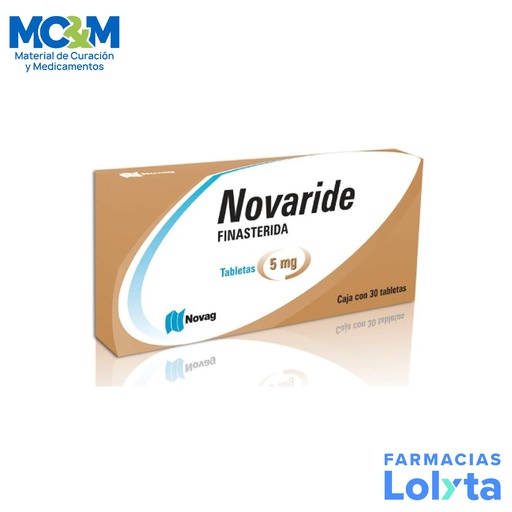 [1178] FINASTERIDA 5 MG C/30 TAB NOVARIDE LAB NOVAG