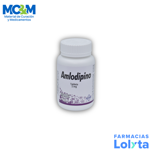 [1185] AMLODIPINO 5MG C/100 TAB LAB ULTRA