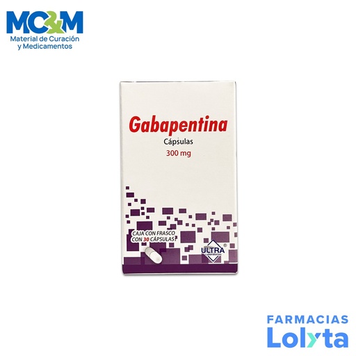 [1194] GABAPENTINA 300 MG C/30 CAP LAB ULTRA