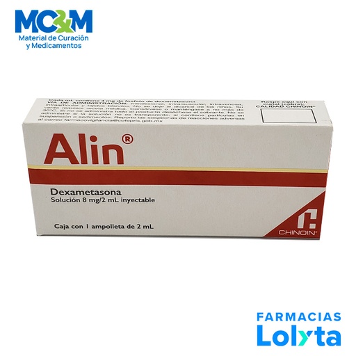 [1231] ALIN SOL INY 8 MG/2 ML DEXAMETASONA LAB CHINOIN