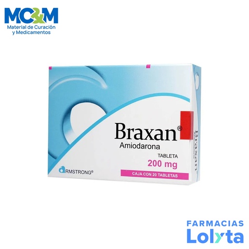 [1264] BRAXAN 200 MG C/20 TAB AMIODARONA LAB ARMSTRONG
