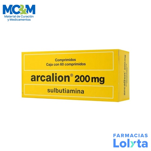 [1265] ARCALION 200 MG C/60 COMPRIMIDOS SULBUTIAMINA LAB SERVIER