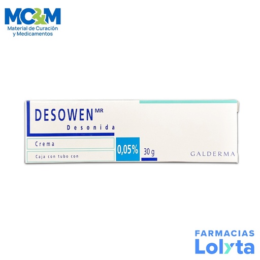 [1381] DESOWEN CREMA 0.05% TUBO C/30 G DESONIDA LAB GALDERMA