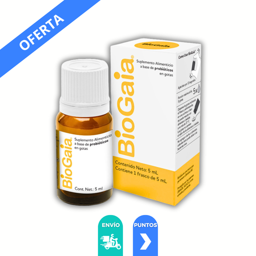 [1395] BIOGAIA PROTECTIS C/5 ML SUPLEMENTO ALIMENTICIO A BASE DE PROBIOTICOS LAB ABBOTT