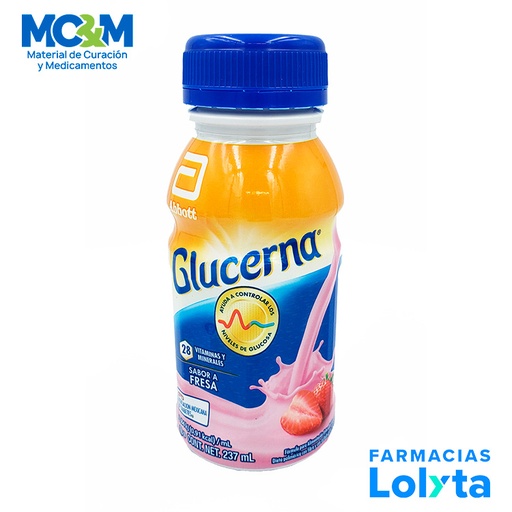 [1403] SUPLEMENTO ALIMENTICIO GLUCERNA 237 ML FRESA LAB ABBOTT