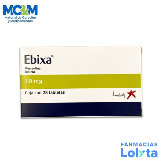 [1461] EBIXA 10 MG C/28 TAB MEMANTINA LAB LUNDBECK