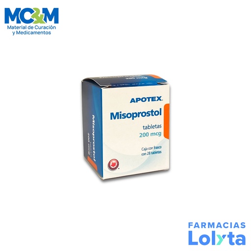 [1569] MISOPROSTOL 200MCG C/28 TAB LAB APOTEX