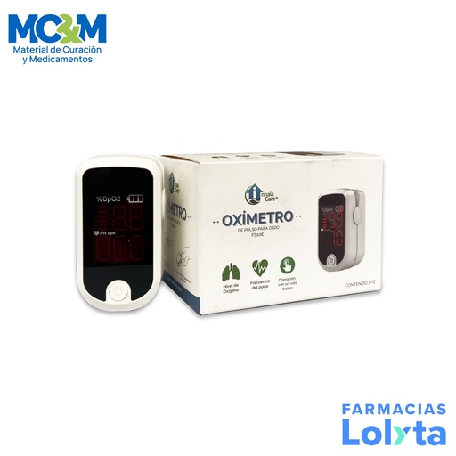 [1578] OXIMETRO DE PULSO PANTALLA LED INHALACARE FS10E HOMECARE